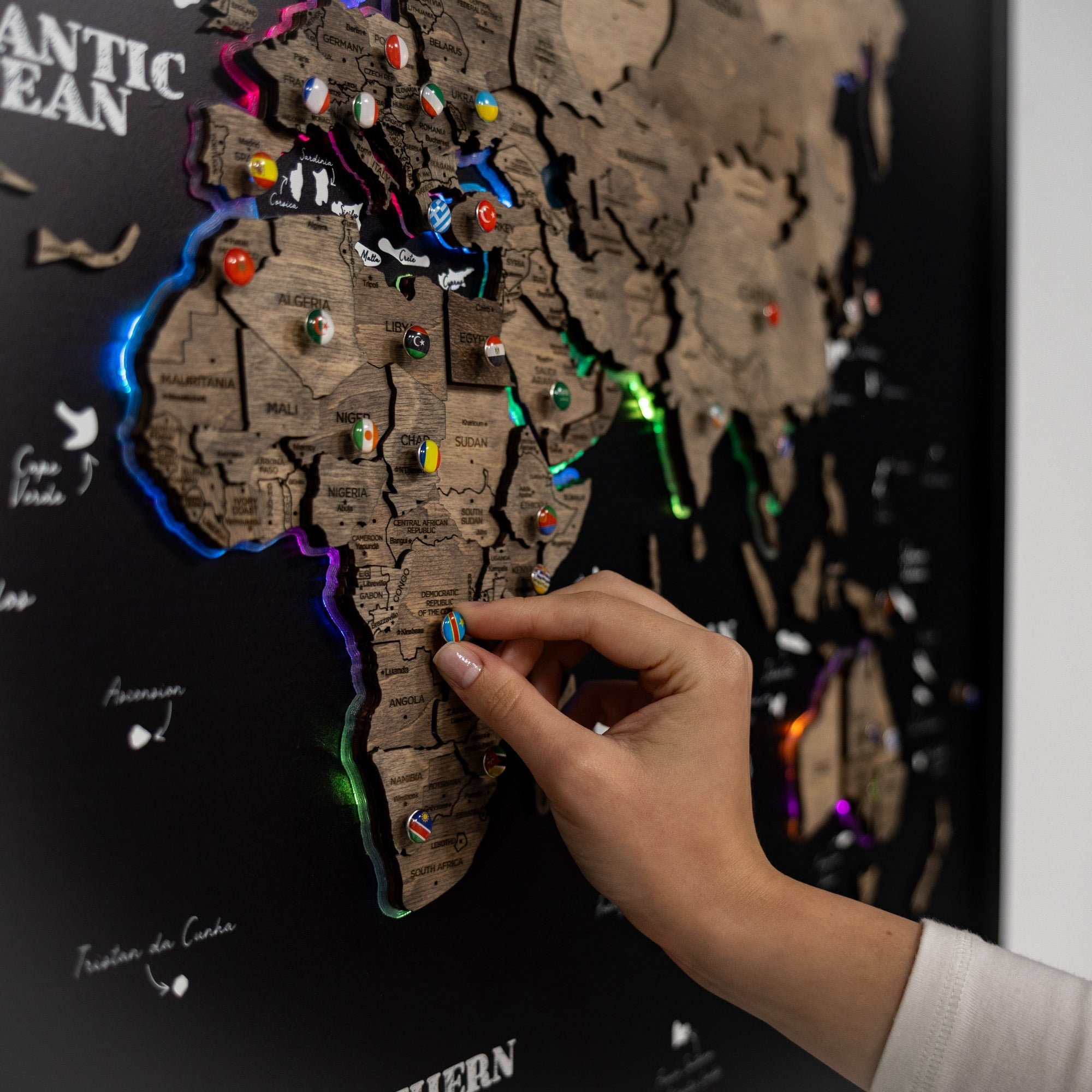 Map on Board LED 2.0 Terra