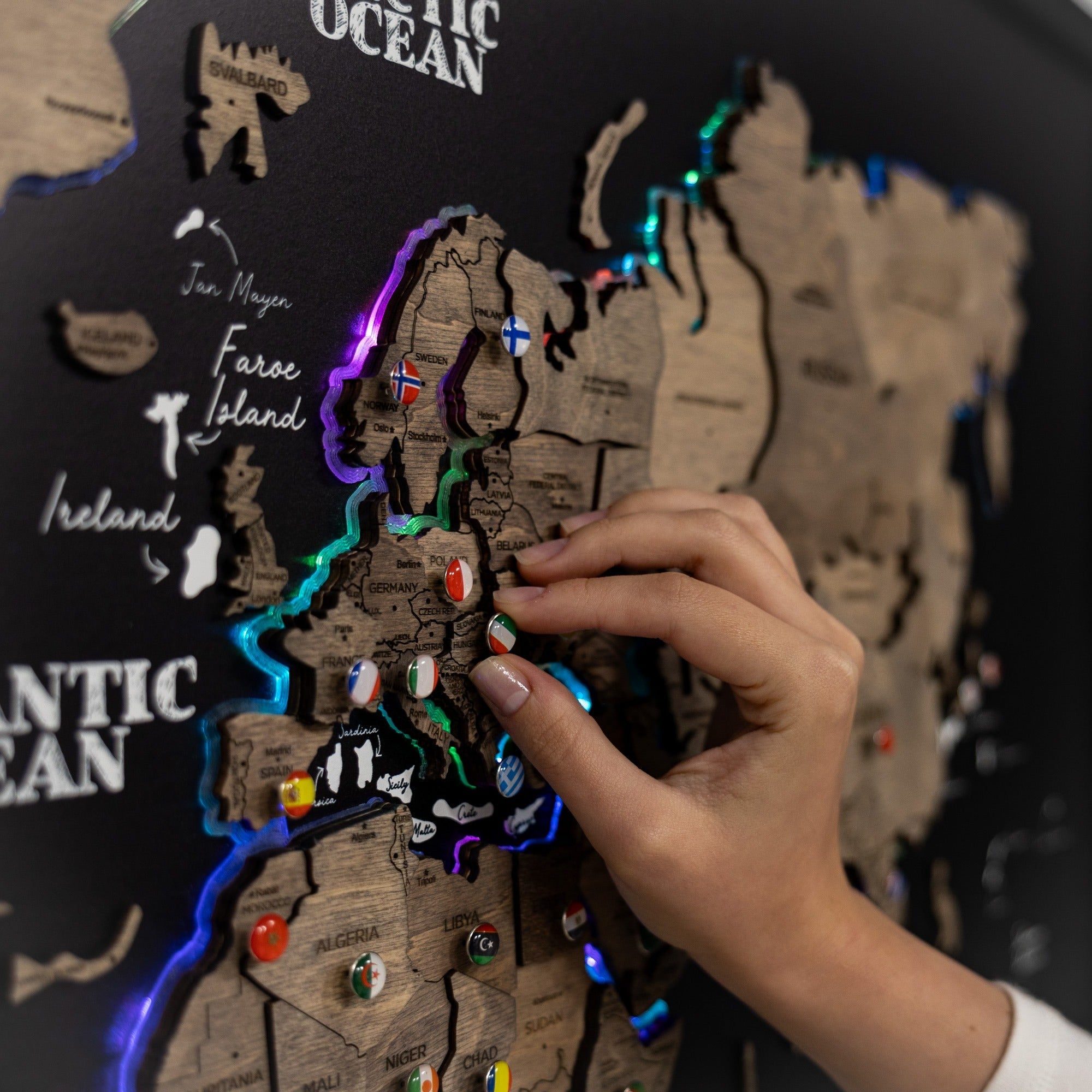 Map on Board LED 2.0 Terra