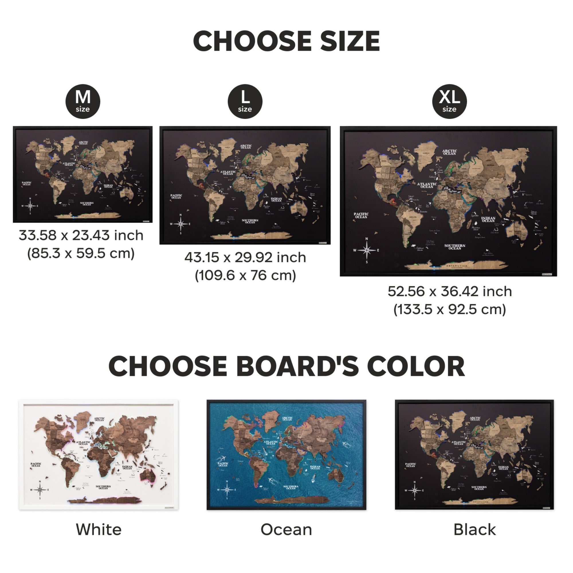 Map on Board LED 2.0 Terra