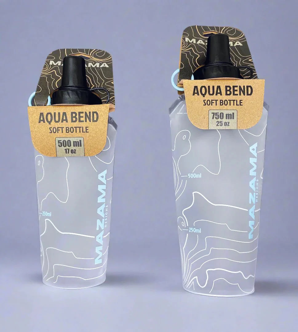 Mazama Aqua Bend Soft Collapsible Water Bottle - OVERLANDERS Outfitter