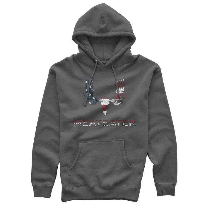 MeatEater Flag Fill Logo Hoodie - OVERLANDERS Outfitter
