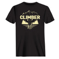 Outdoorzees Climber Man T-Shirt featuring a rugged climber graphic on a comfortable casual tee.