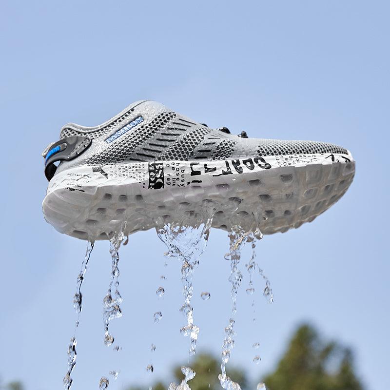 Men's Stevvex quick dry water sports shoes with breathable, non-slip, wear-resistant design, ideal for beach, fishing, and outdoor activities.
