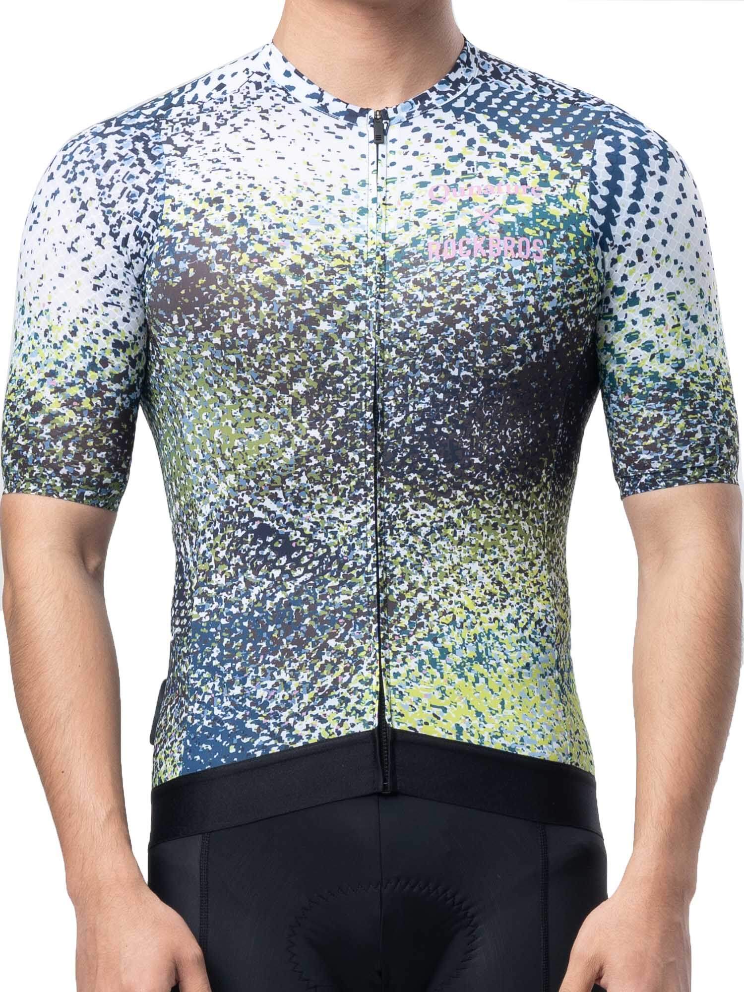 Men's Camouflage Short-Sleeve Cycling Jersey - OVERLANDERS Outfitter