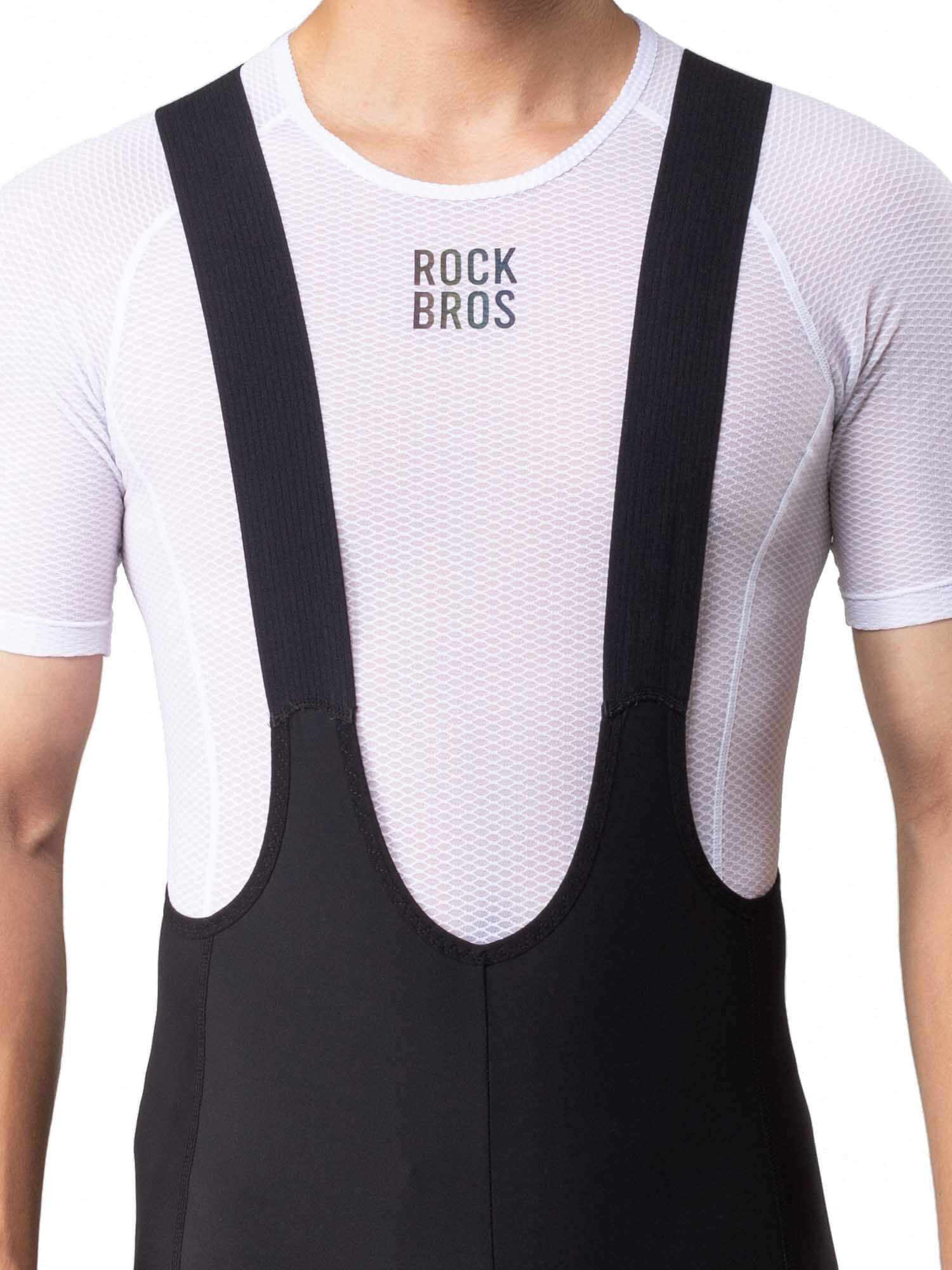 Men's White Short-Sleeve Cycling Base Layer - OVERLANDERS Outfitter