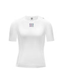 Men's White Short-Sleeve Cycling Base Layer - OVERLANDERS Outfitter