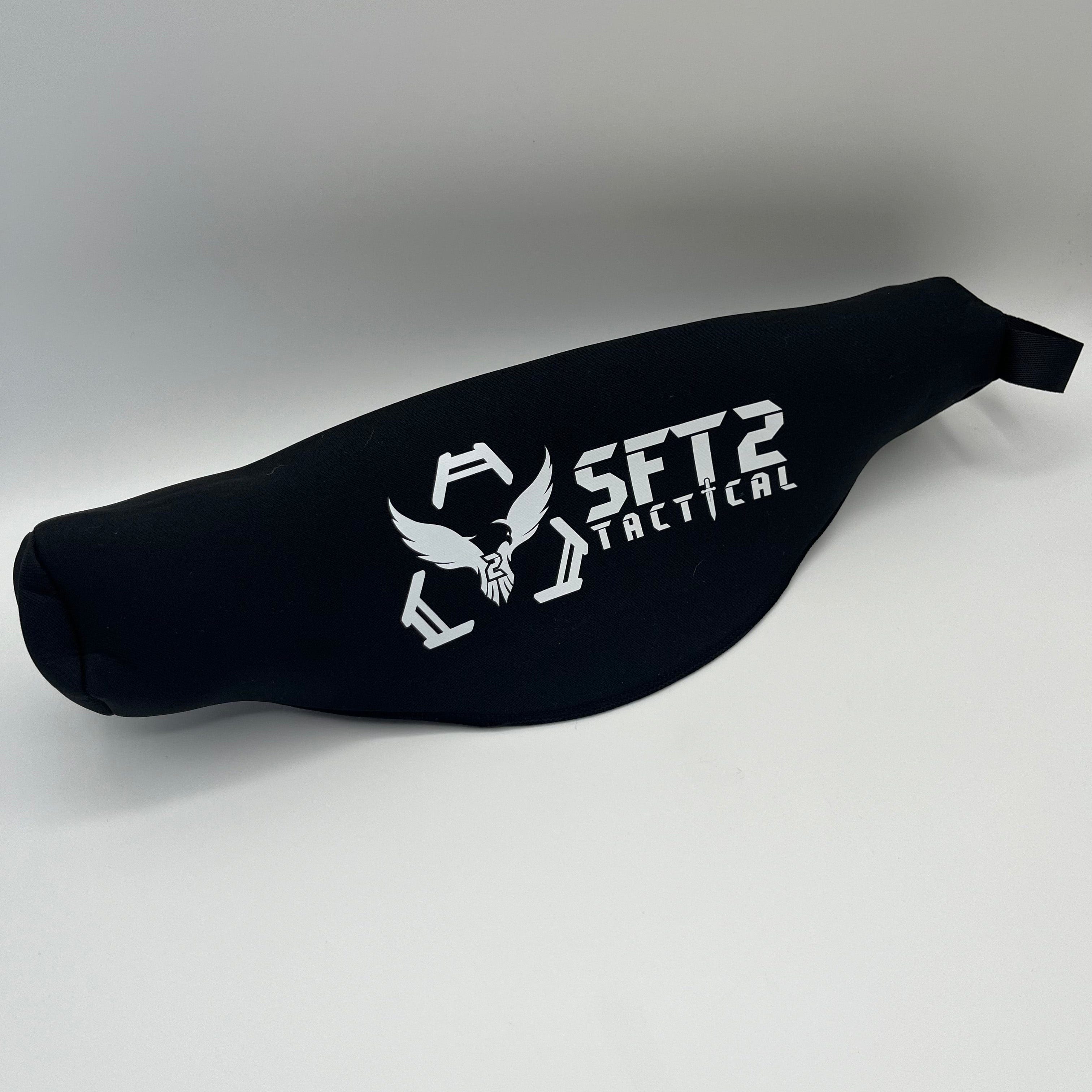 SFT2 Tactical Scope Cover in two sizes, designed for protecting tactical scopes during outdoor use.