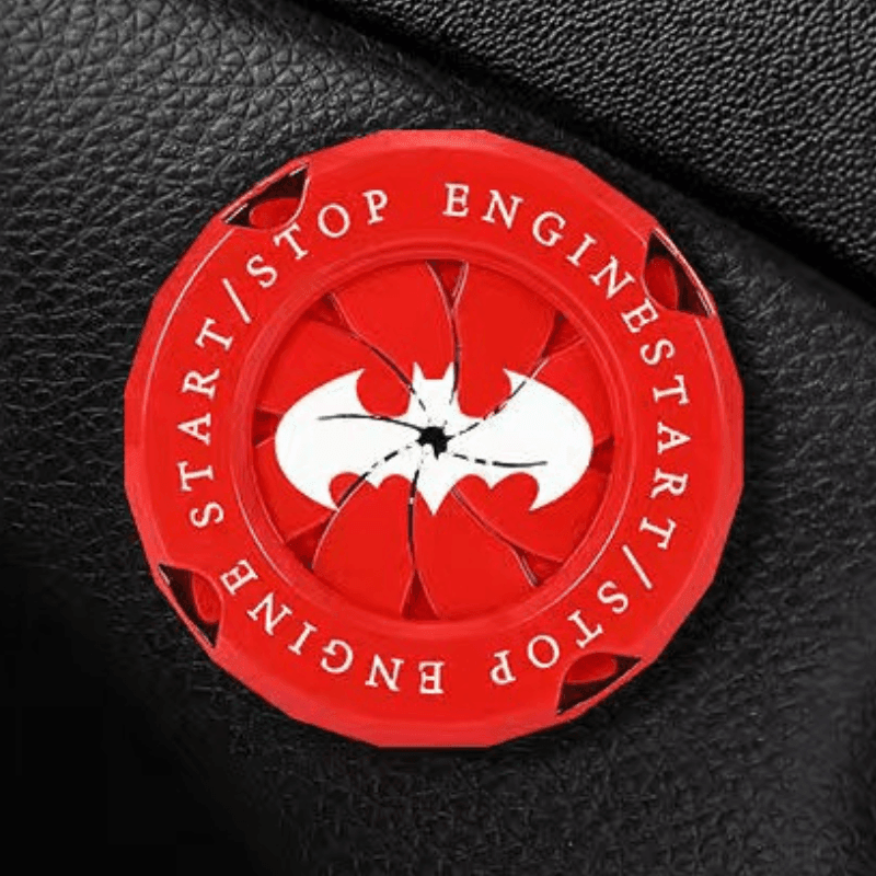 Customizable Bean's Moto Booth motorcycle igniter cover with central logo, designed to protect and personalize your motorcycle ignition system.