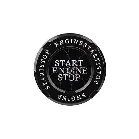 Customizable Bean's Moto Booth motorcycle igniter cover with central logo, featuring durable material and precise fit for ignition system.