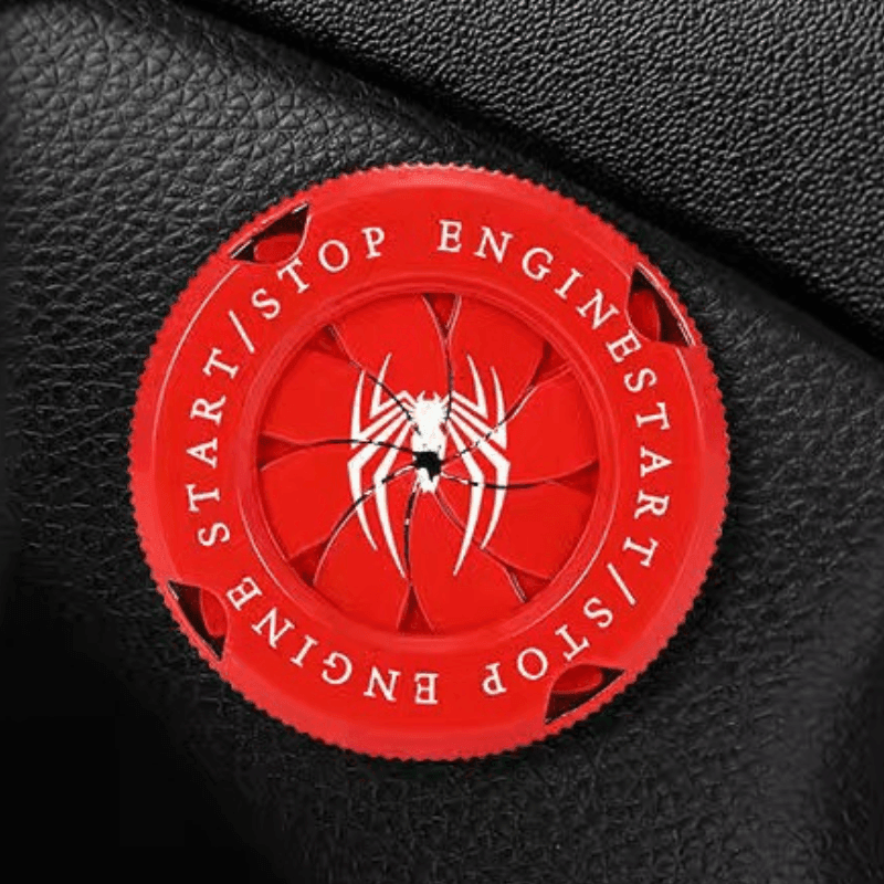 Customizable Bean's Moto Booth motorcycle igniter cover with central logo, featuring a sleek design for motorcycle ignition systems.