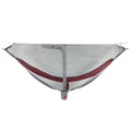 GrandTrunk MOZZY LITE Hammock Bug Net providing protection from insects, showcasing lightweight mesh design and suspension features.