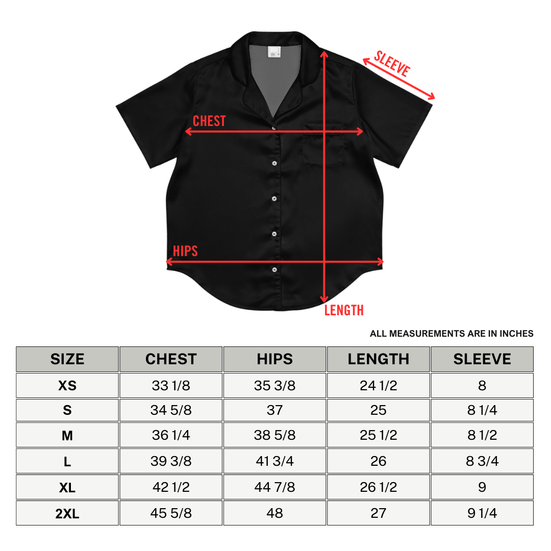 Killer's Code Zodiac Silky Pajama Top