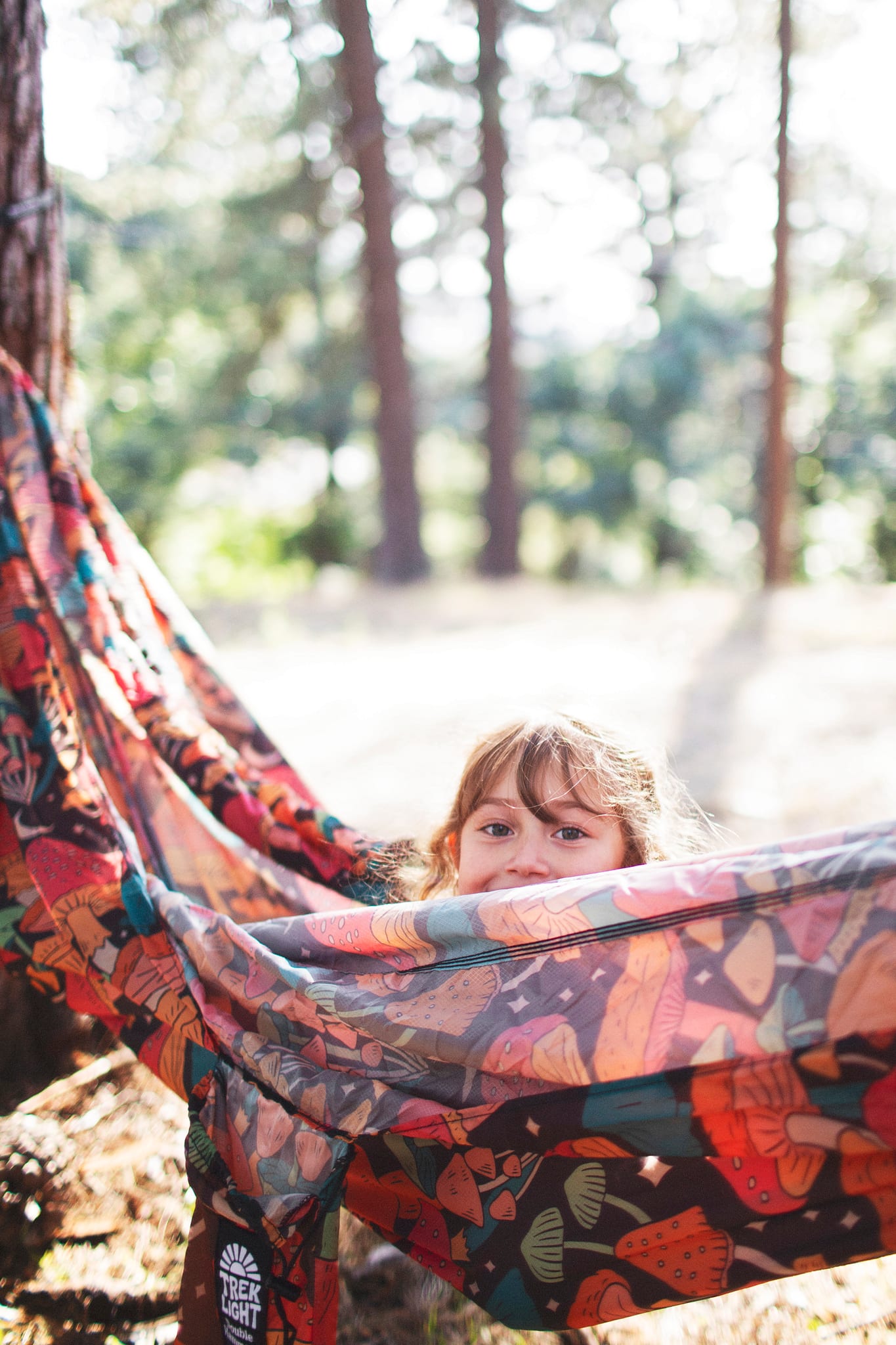 Double Hammock & Pro Hanging Straps (Midnight Mushroom Print) - OVERLANDERS Outfitter