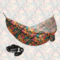 Double Hammock & Pro Hanging Straps (Midnight Mushroom Print) - OVERLANDERS Outfitter