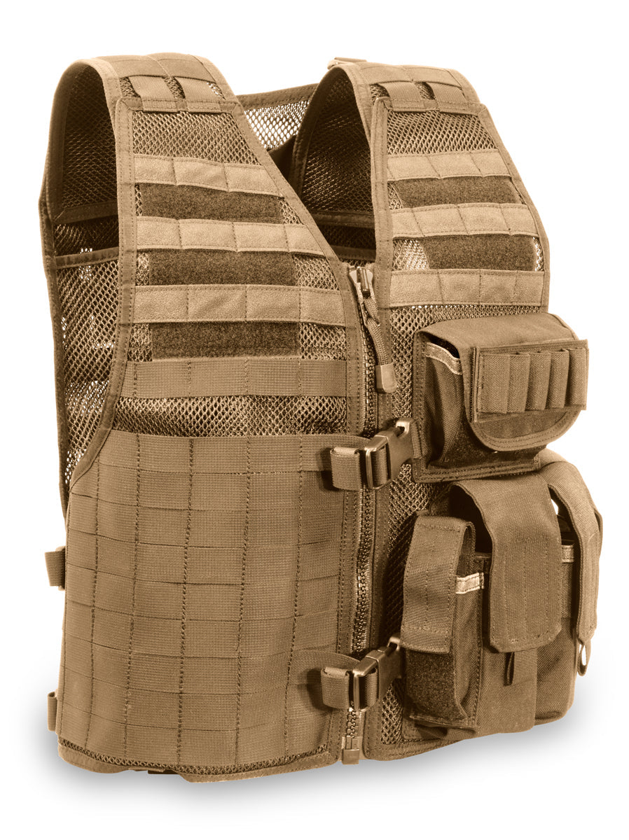 Elite Survival Systems MVP "Ammo Adapt" Tactical Vest with multiple pockets and adjustable straps, ideal for outdoor activities.
