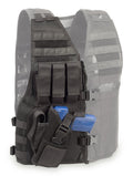 Elite Survival Systems MVP Tactical Vest with holster panel, featuring adjustable straps and durable fabric design.
