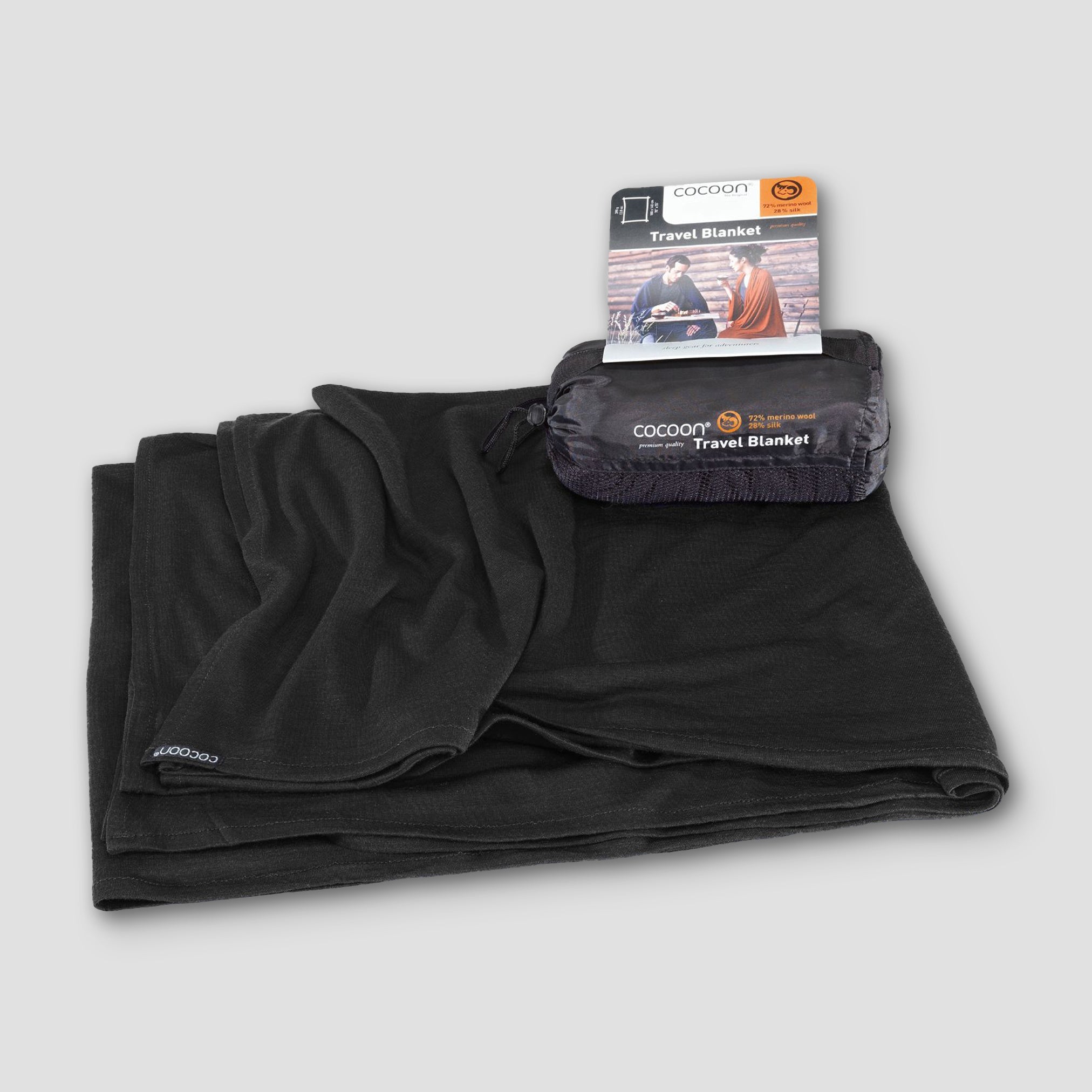 Travel Blanket Merino Wool / Silk Blend - We The Collective