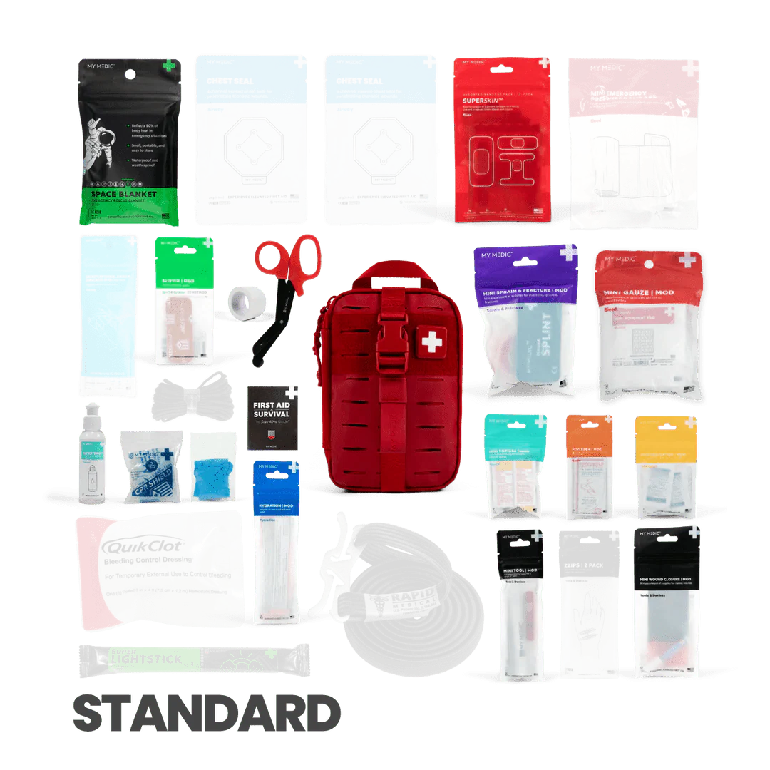 My Medic MyFAK™ Mini First Aid Kit | Compact Tactical Emergency Medical Kit - OVERLANDERS Outfitter