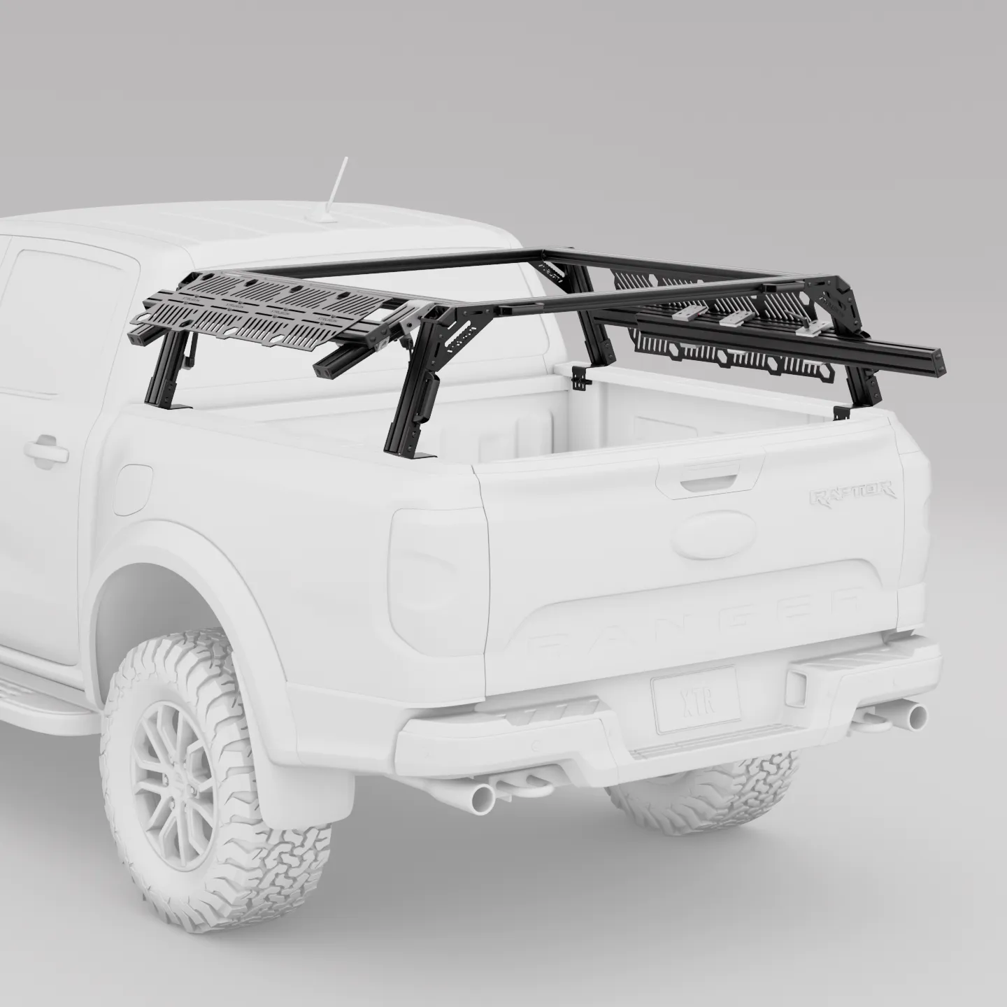 Ford Ranger Pre-configured XTR1 Bed Rack - OVERLANDERS Outfitter