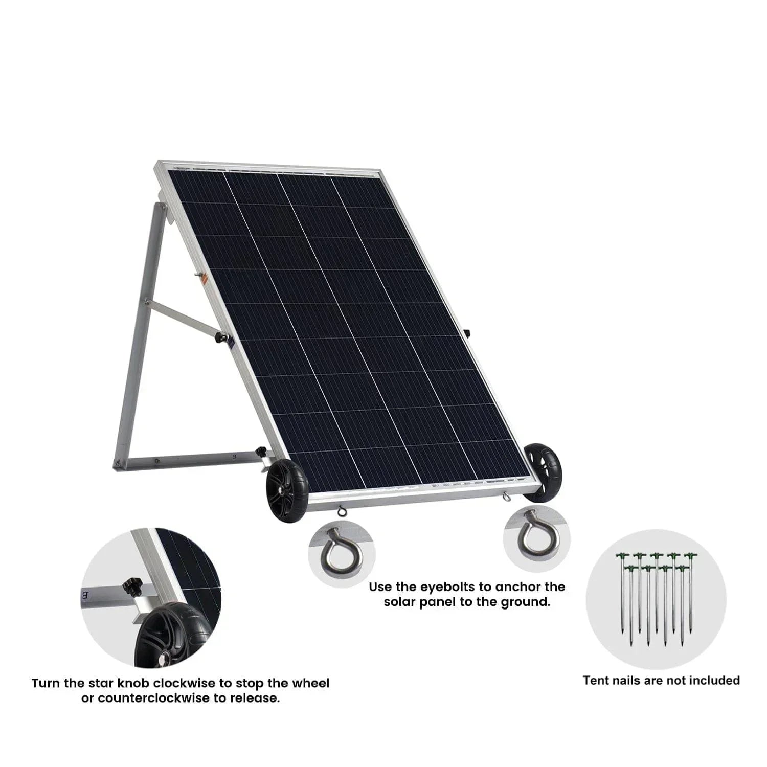 Green Vista Living Nature's Generator Platinum PE System, portable generator with multiple outlets and battery storage for renewable energy.