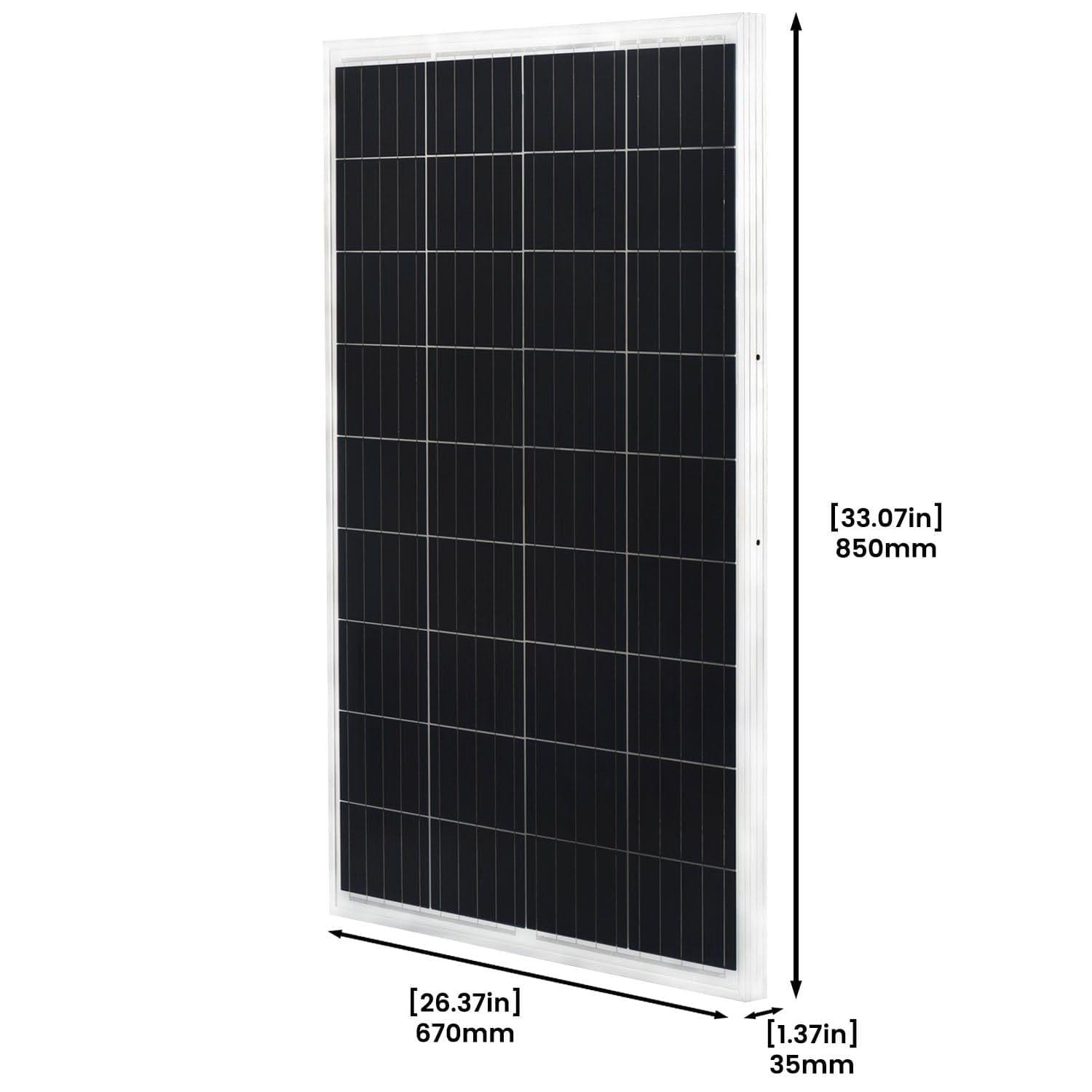 Nature's Generator 100W Rigid Solar Panels - We The Collective