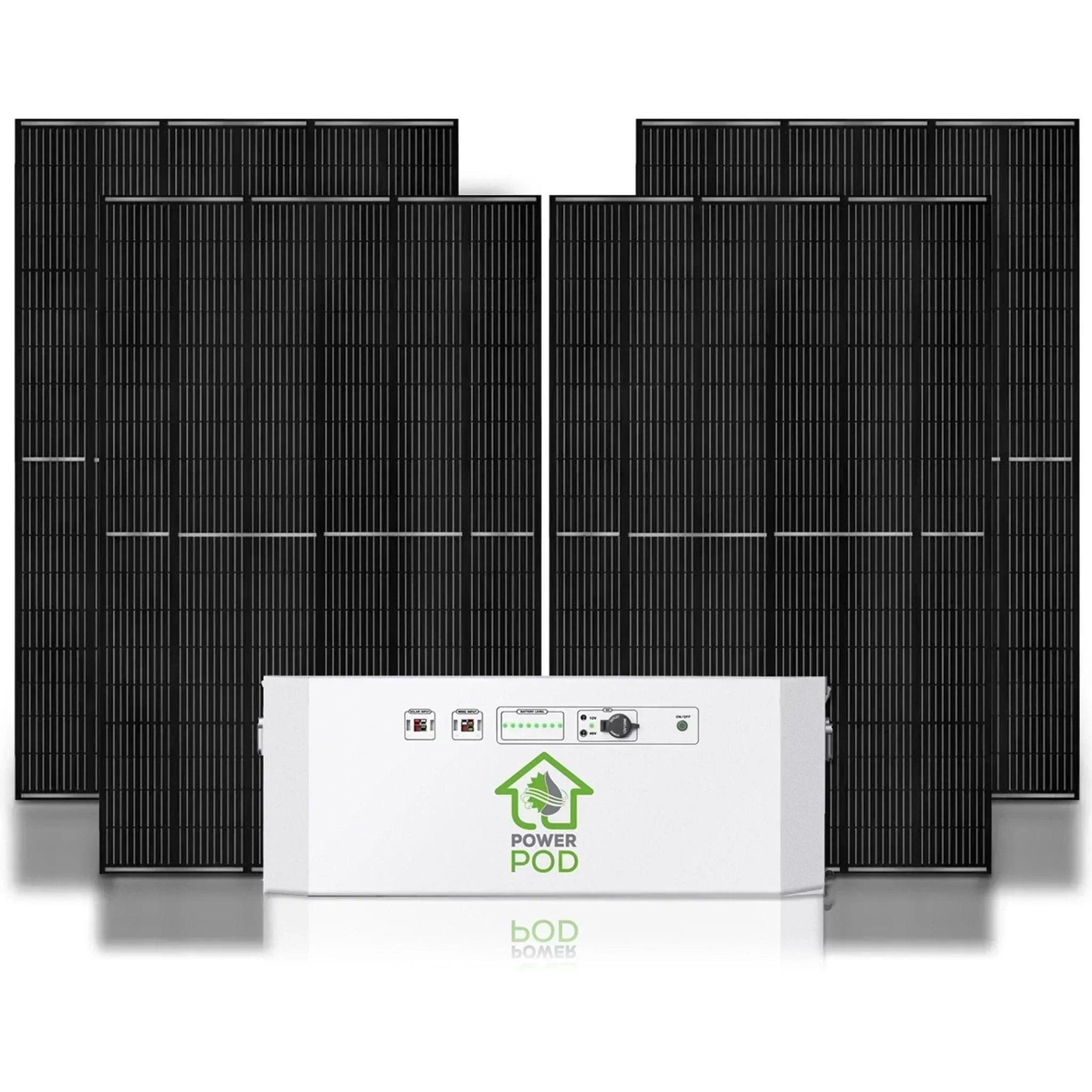Green Vista Living Nature’s Generator Powerhouse Power Addition Plus, portable generator with digital display and sturdy handle.