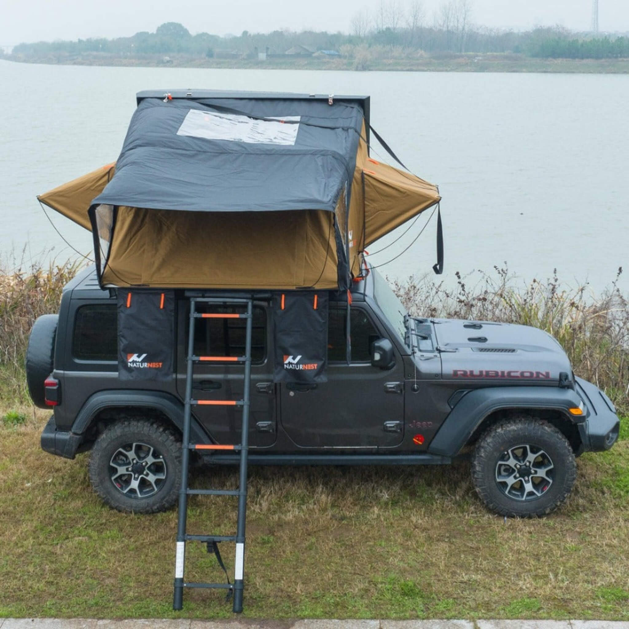 Naturnest Sirius 2 Premium 2XL 3-Person Clamshell Rooftop Tent (SAK91382) - OVERLANDERS Outfitter