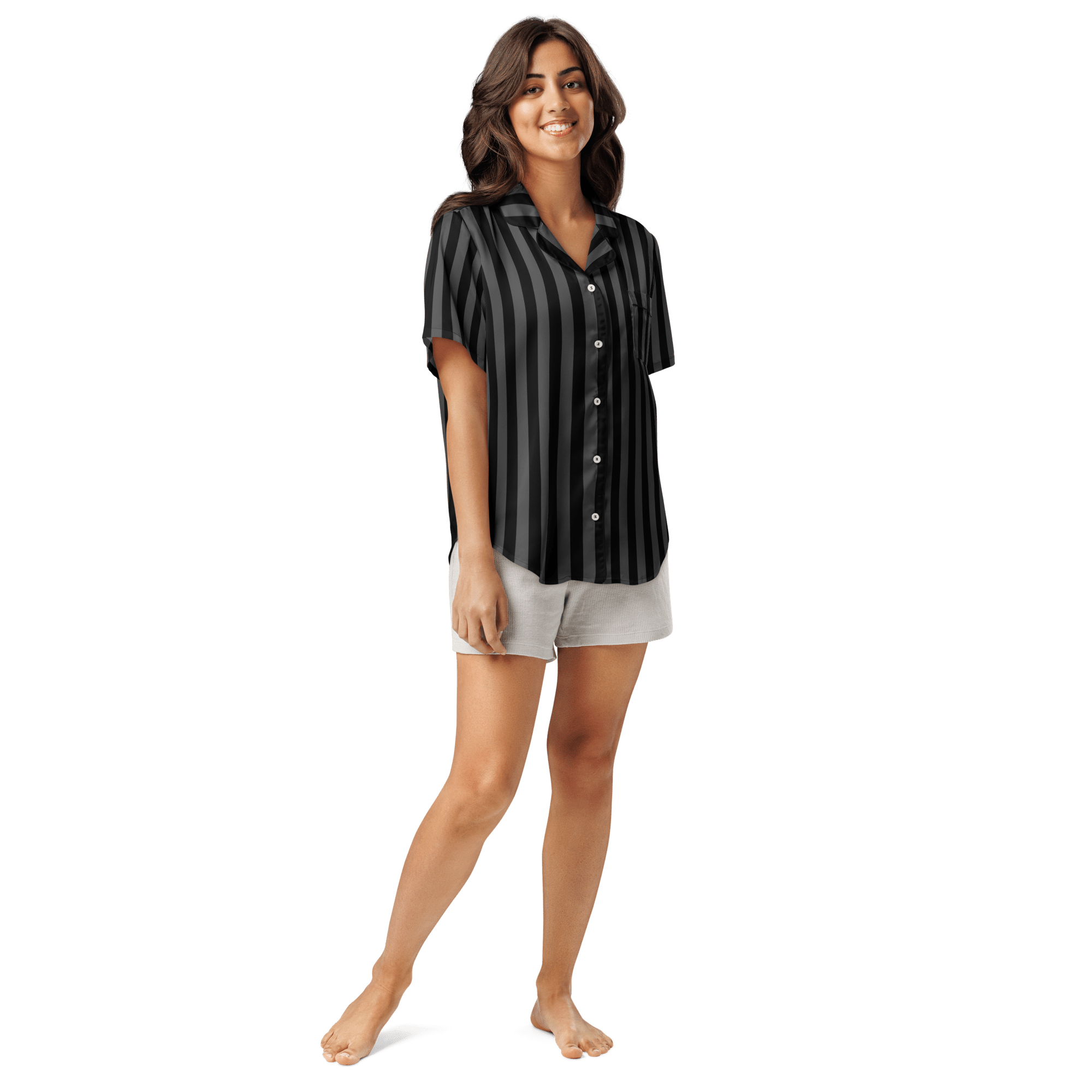 Nevermore Nights Silky Pajama Top