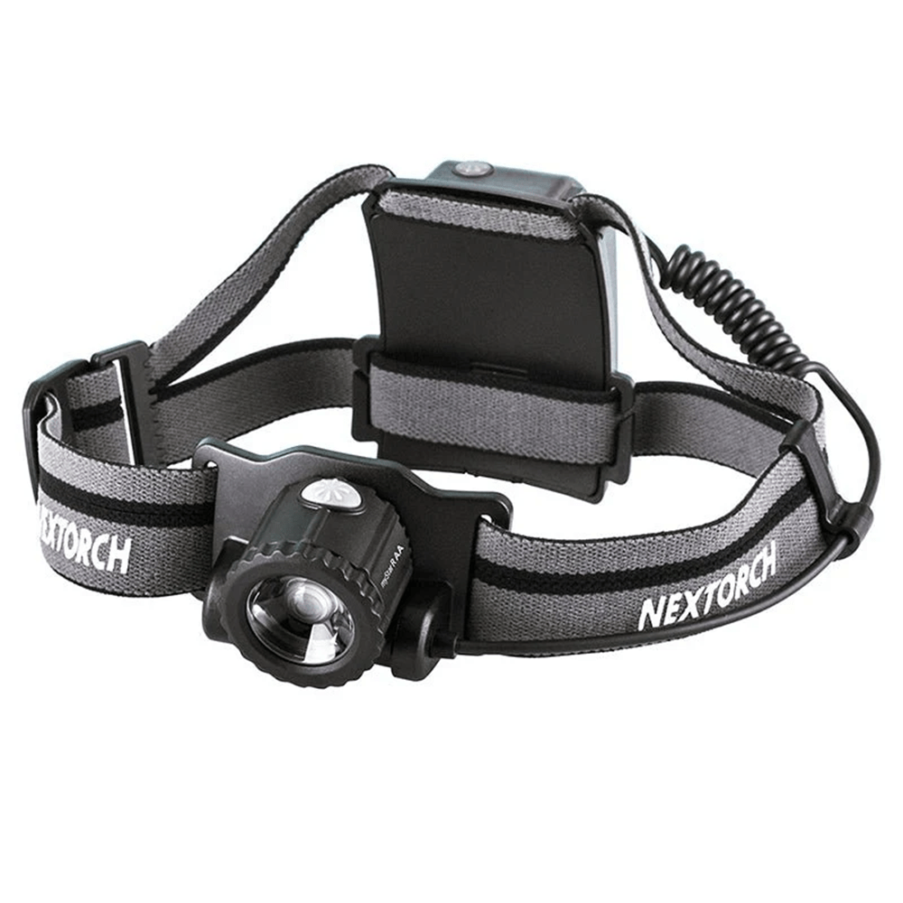 SFT2 Tactical myStar R focusing headlamp, showcasing adjustable beam and lightweight design for hands-free illumination.