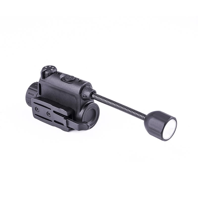 SFT2 Tactical rStar mounted helmet light with multiple light sources for tactical use, showcasing its compact design and brightness.