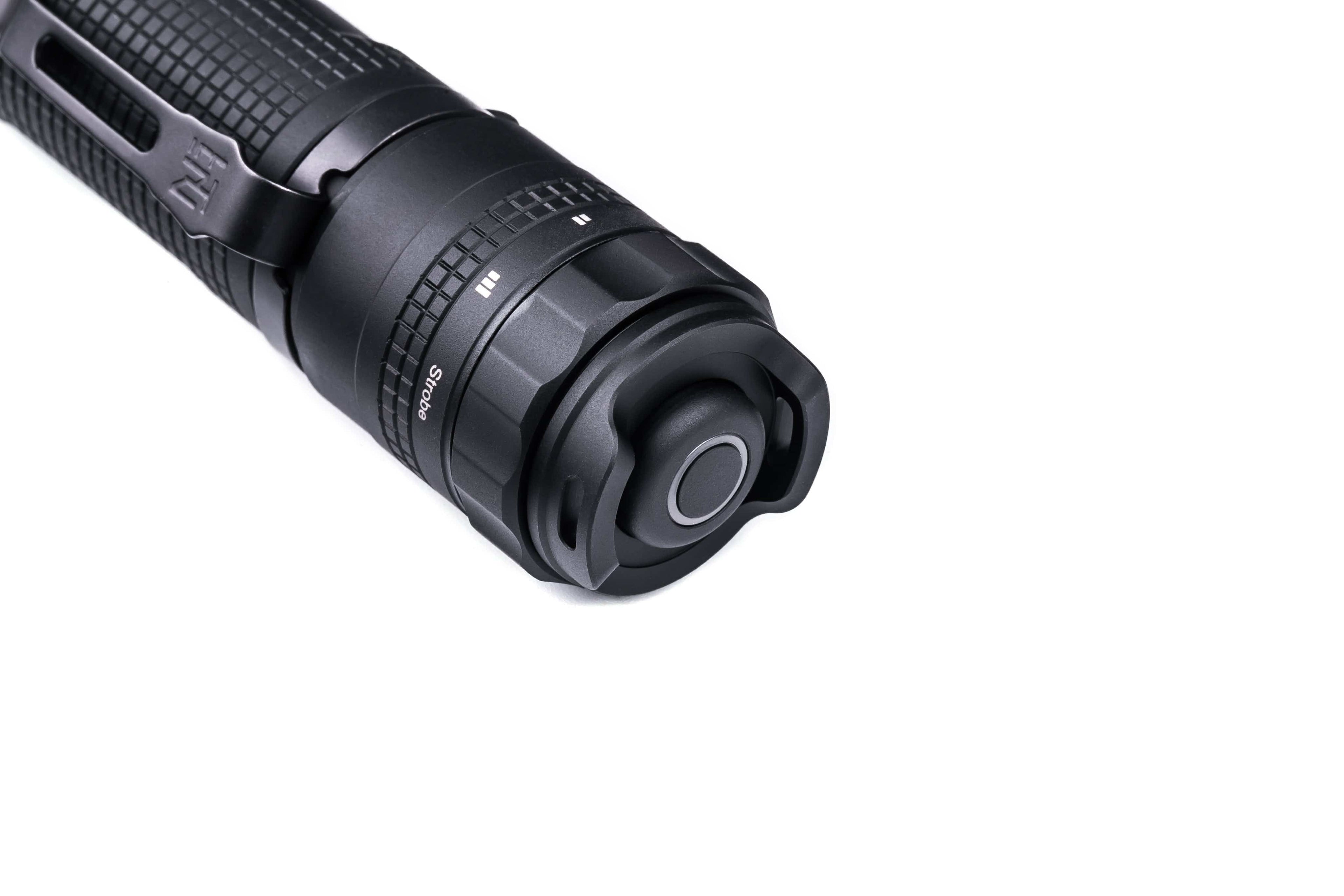 SFT2 Tactical TA30C Max Package mounted flashlight with 3000 lumens, showcasing its tactical design and features.