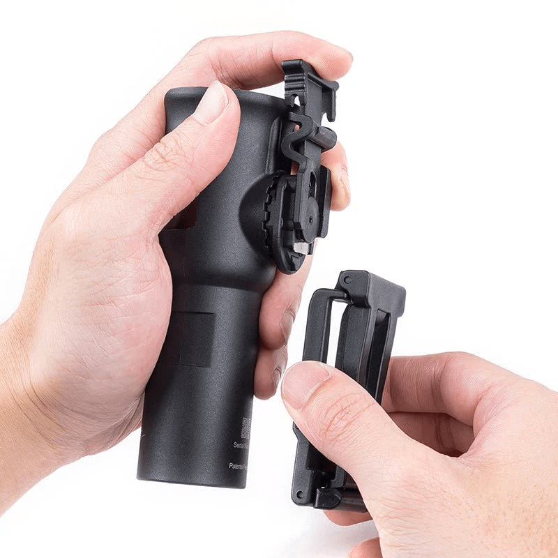 SFT2 Tactical TA30C mounted flashlight kit emitting 1600 lumens with compact design and durable construction.