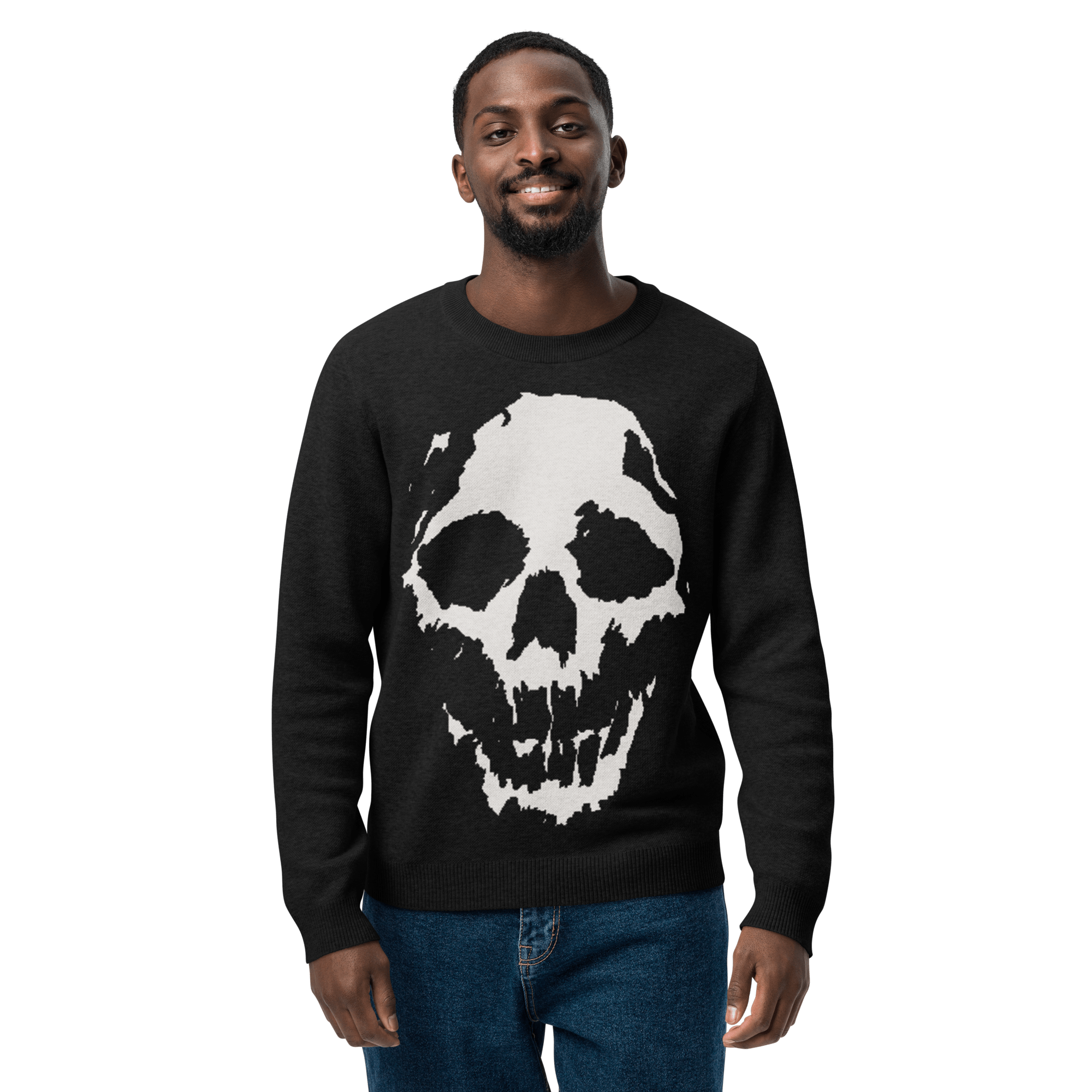 Night Terrors Knit Crewneck Sweater
