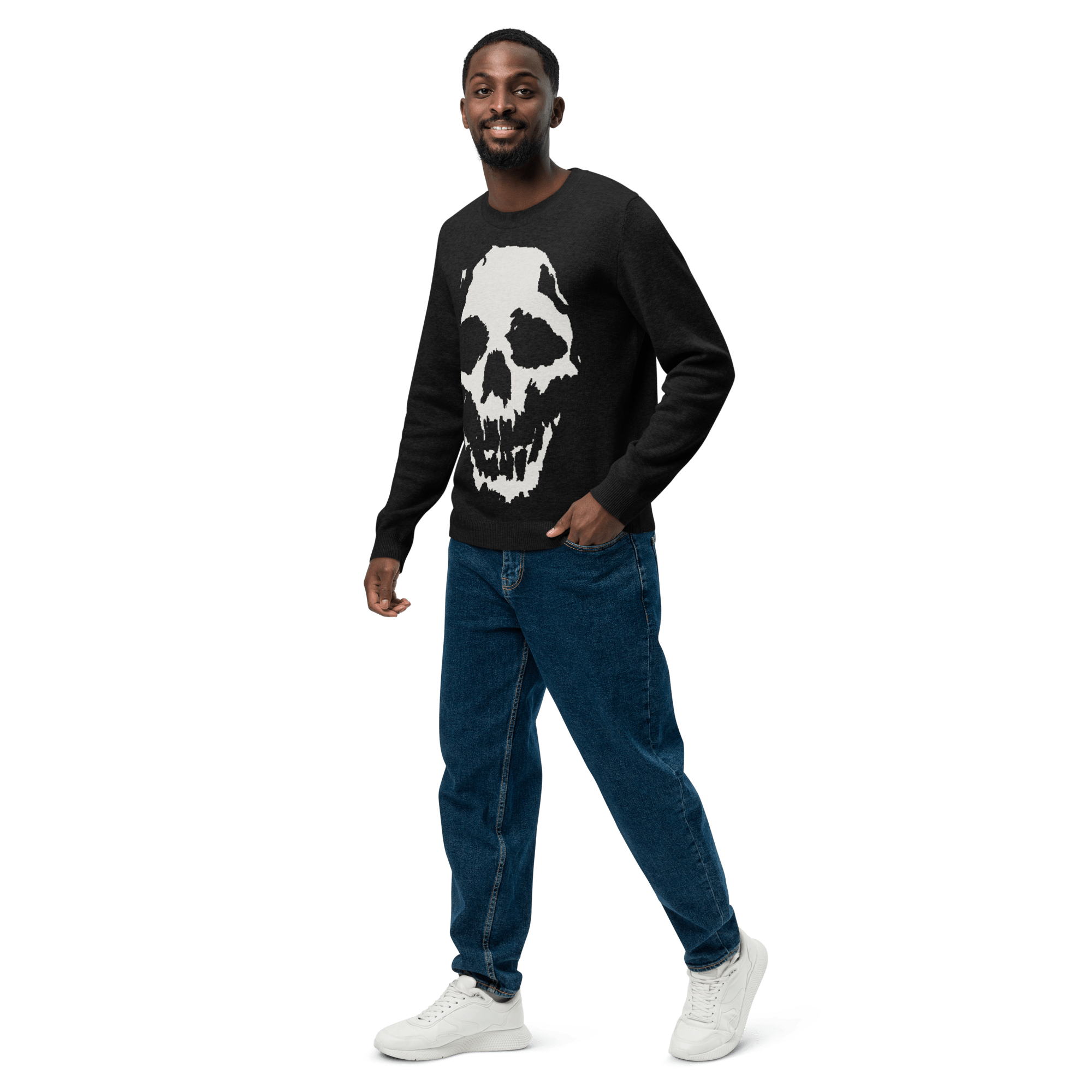 Night Terrors Knit Crewneck Sweater