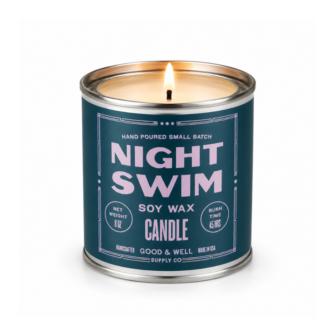 Night Swim Soy Candle - OVERLANDERS Outfitter
