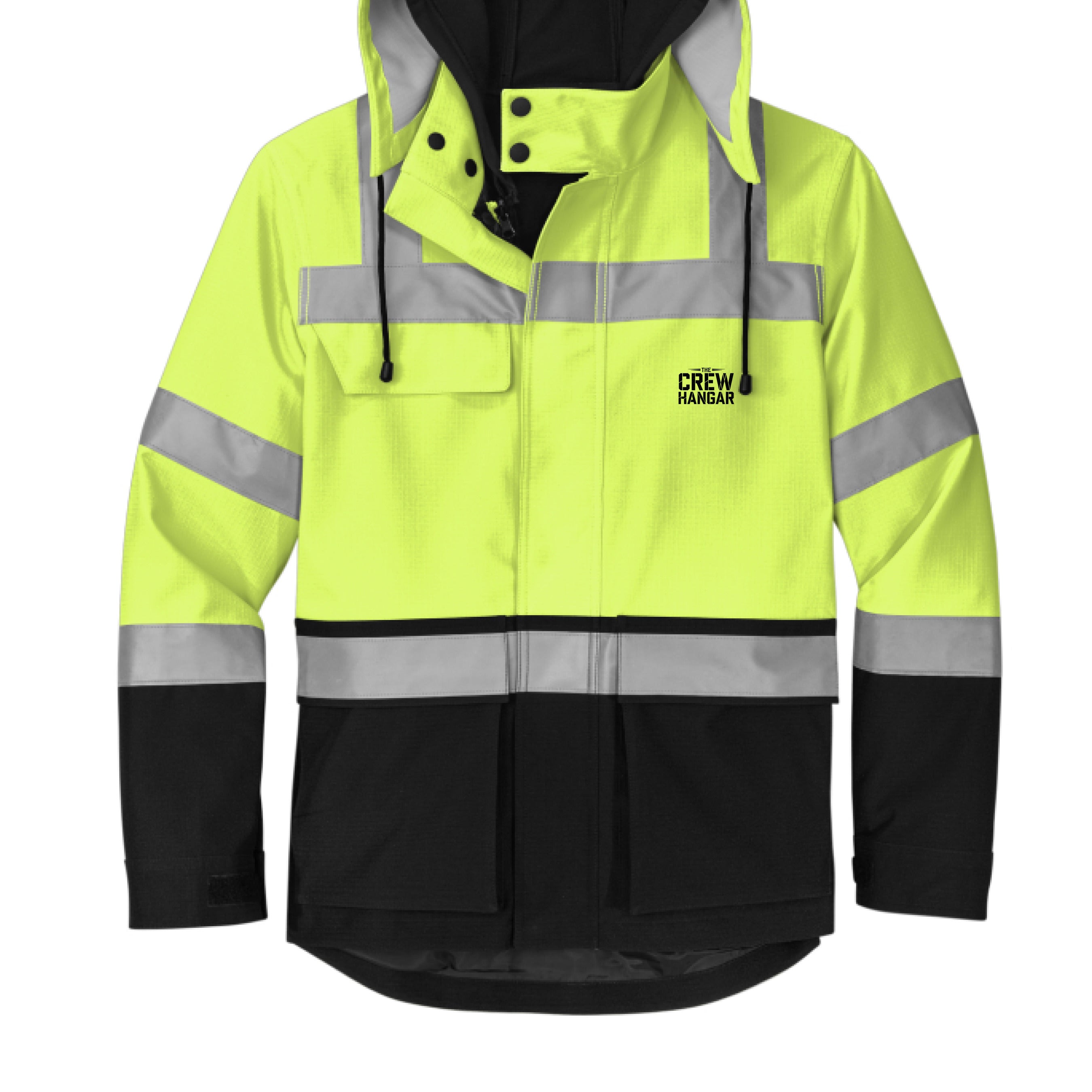 High-Vis 3-in-1 Rain Jacket – Built Tarmac Tough x The Crew Hangar (CornerStone® CSJ502) - OVERLANDERS Outfitter