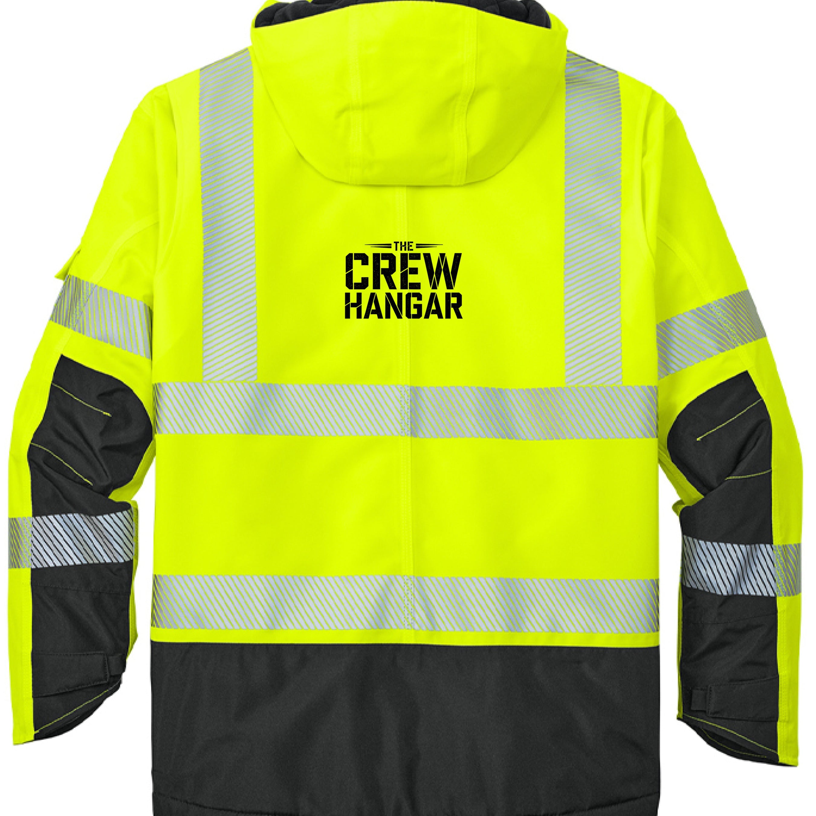 Carhartt® Heavyweight Hi-Vis Waterproof Jacket – The Crew Hangar Edition - OVERLANDERS Outfitter