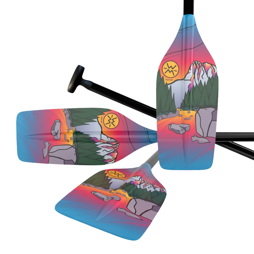 Werner Nomad Rafting Paddle - 1 Piece Straight Shaft - We The Collective