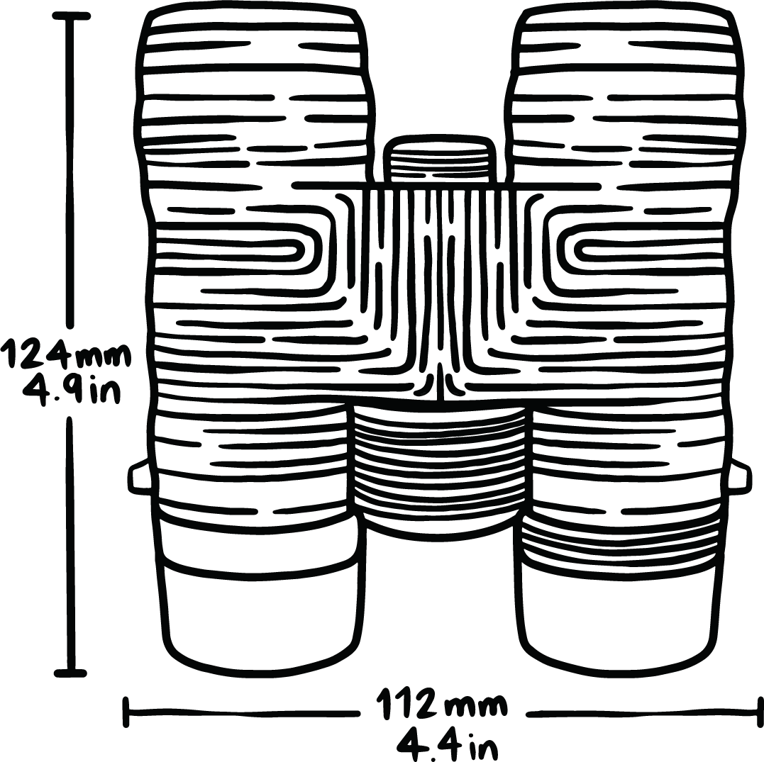 Nocs Field Issue 10X Waterproof Binoculars - OVERLANDERS Outfitter