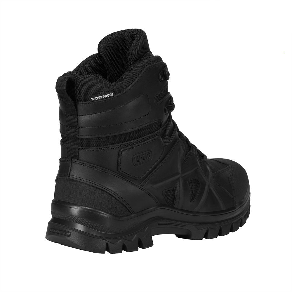 M-TAC tactical winter field boots with insulation, rugged design, and sturdy soles for outdoor winter activities.