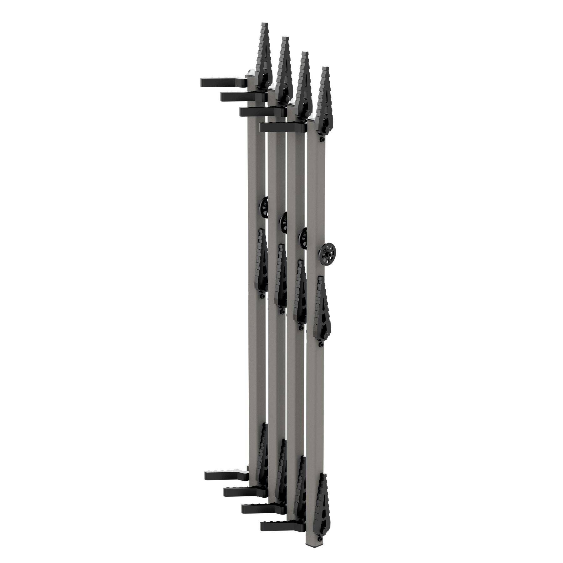 Novix Outdoors four-piece single-step climbing sticks for tree stand climbing, lightweight and durable for hunters.