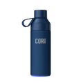 Cor Surf Ocean Bottle insulated water bottle, 17 or 34 oz, with double-wall insulation for hot or cold beverages.