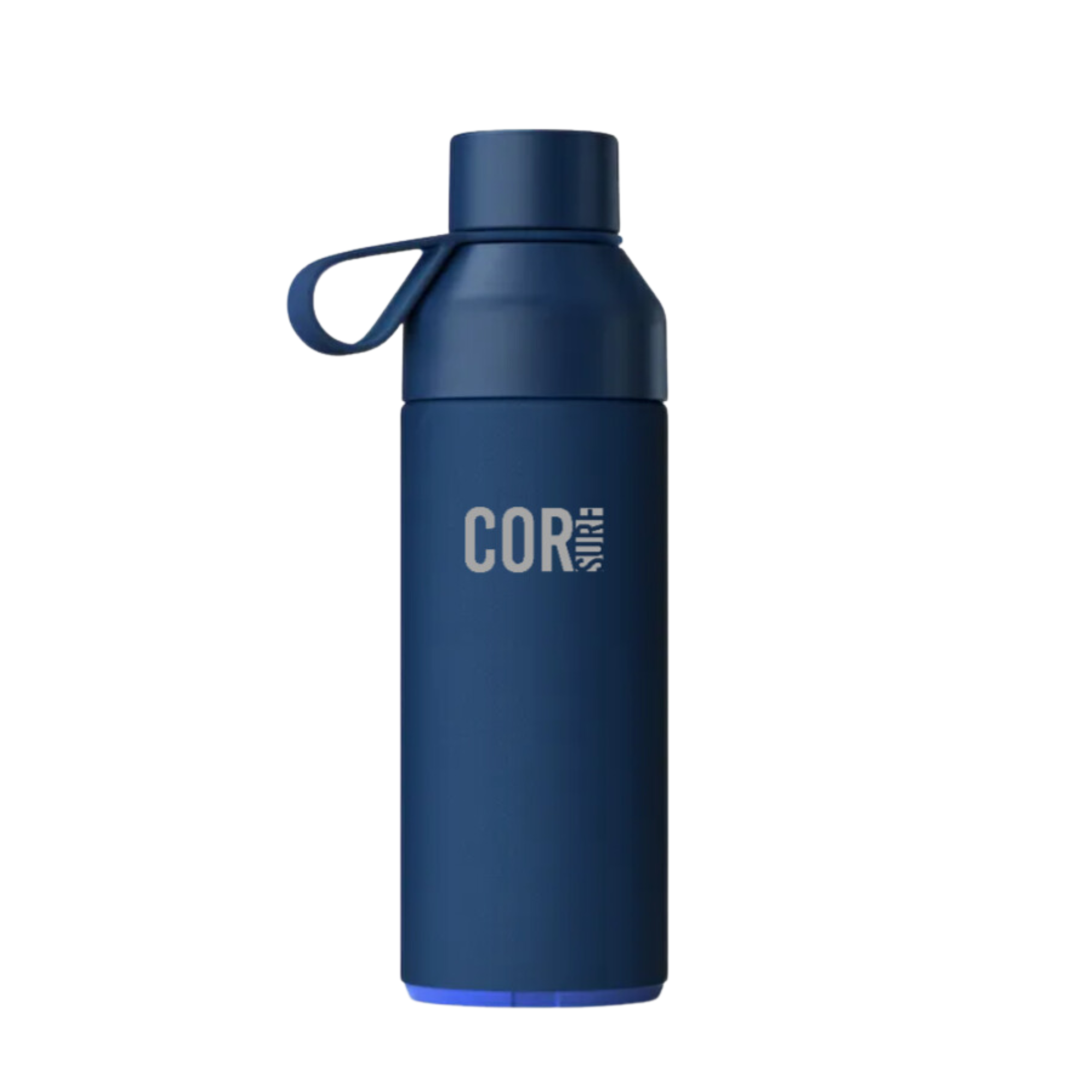 Cor Surf Ocean Bottle insulated water bottle, 17 or 34 oz, with double-wall insulation for hot or cold beverages.