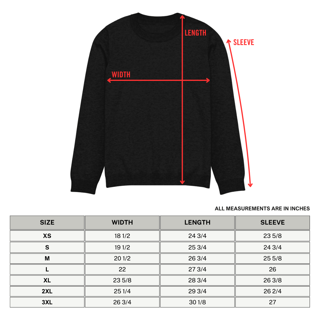 Web Weaver Knit Crew Neck Sweater