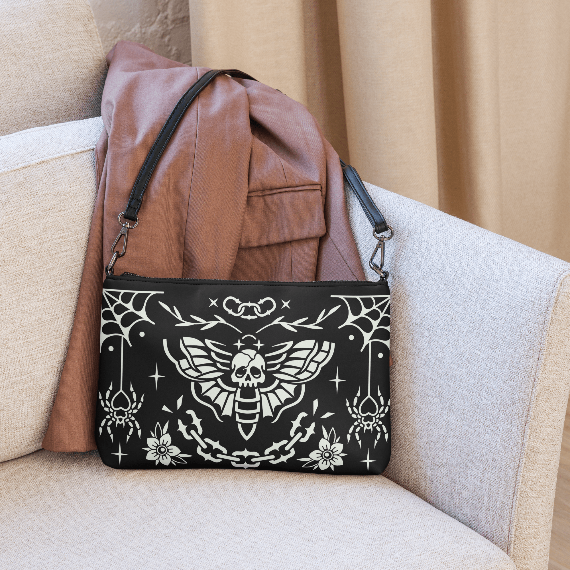 Old School Ink Crossbody Bag