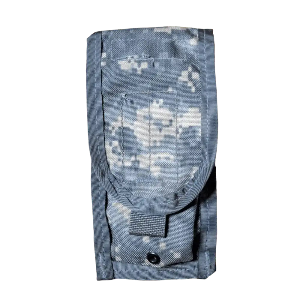 ACU Grade 1 Double magazine pouch by OneThiefSurplus, durable tactical gear with two magazine compartments for military use