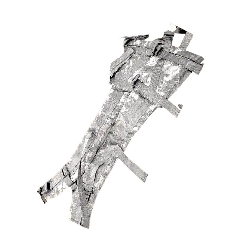 ACU MOLLE II Enhanced Frame Shoulder Straps Grade 2 from OneThiefSurplus, adjustable military-style shoulder straps with MOLLE webbing.