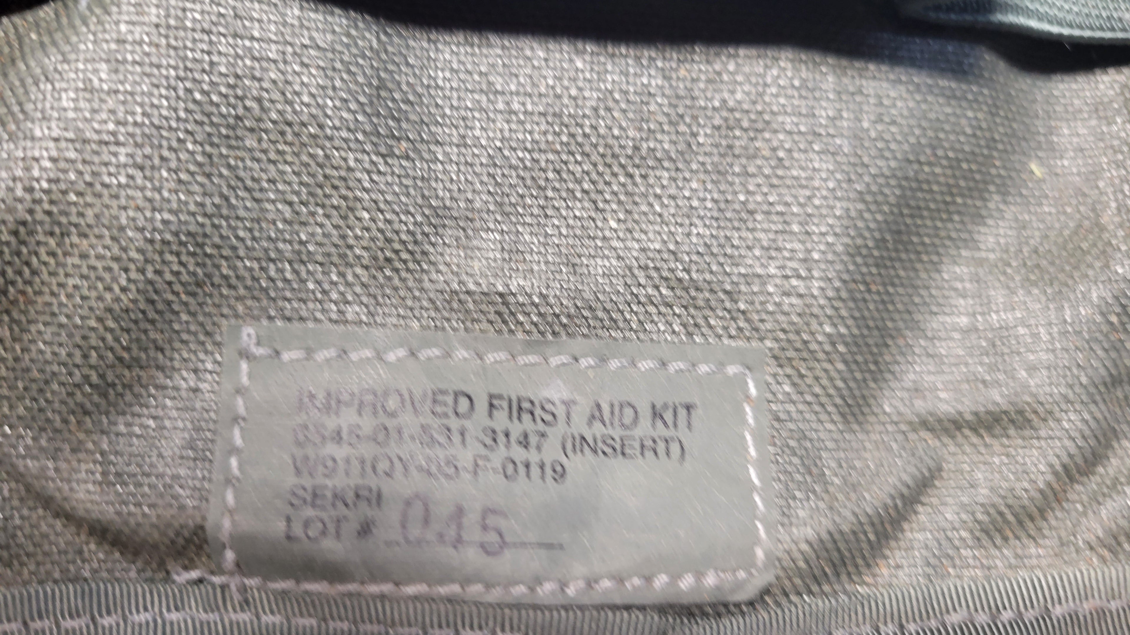 ACU/UCP IFAK Insert. (Grade 2) - OVERLANDERS Outfitter