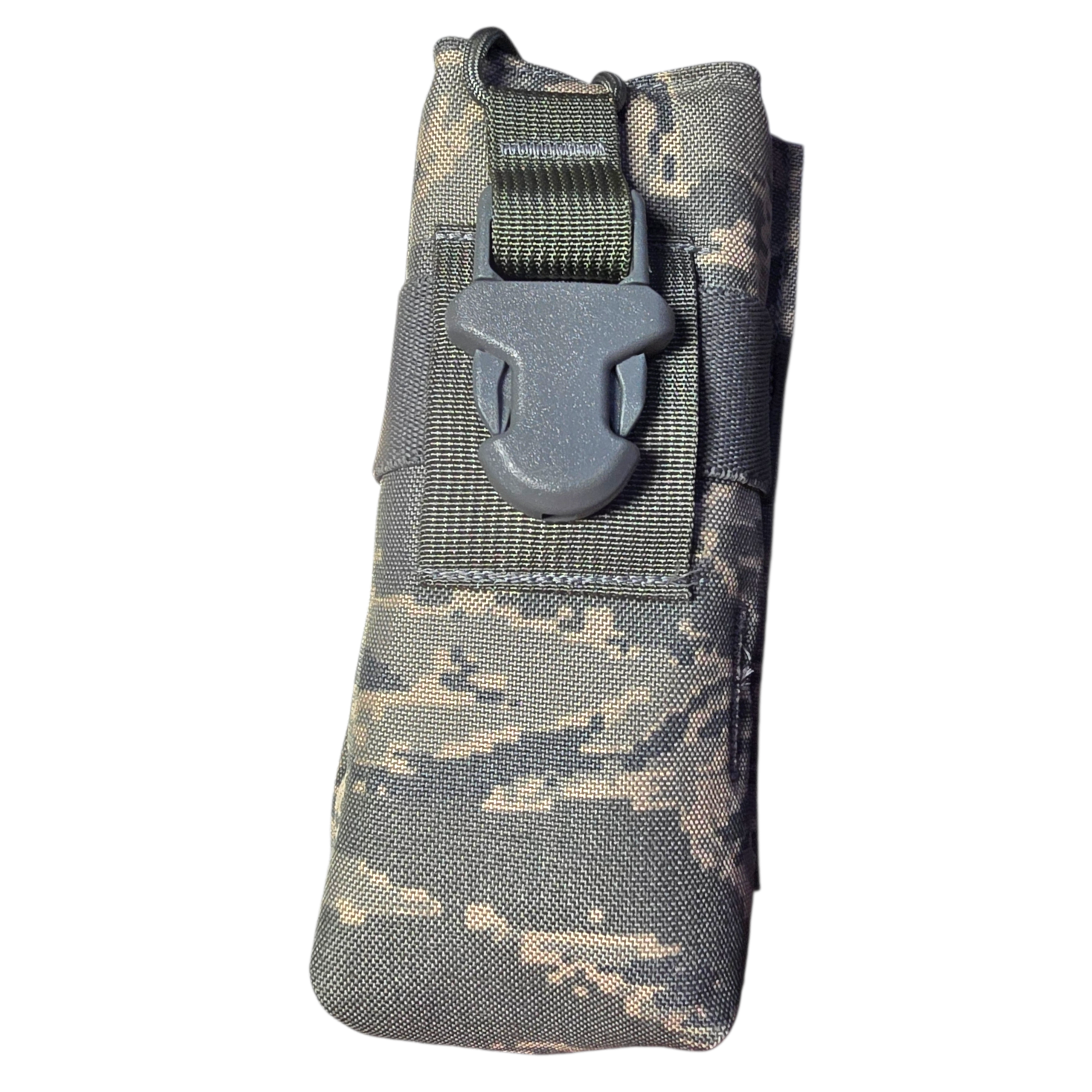 ABU MBITR radio pouch for camping and hiking, onethiefsurplus brand, durable nylon material with adjustable strap for secure fit