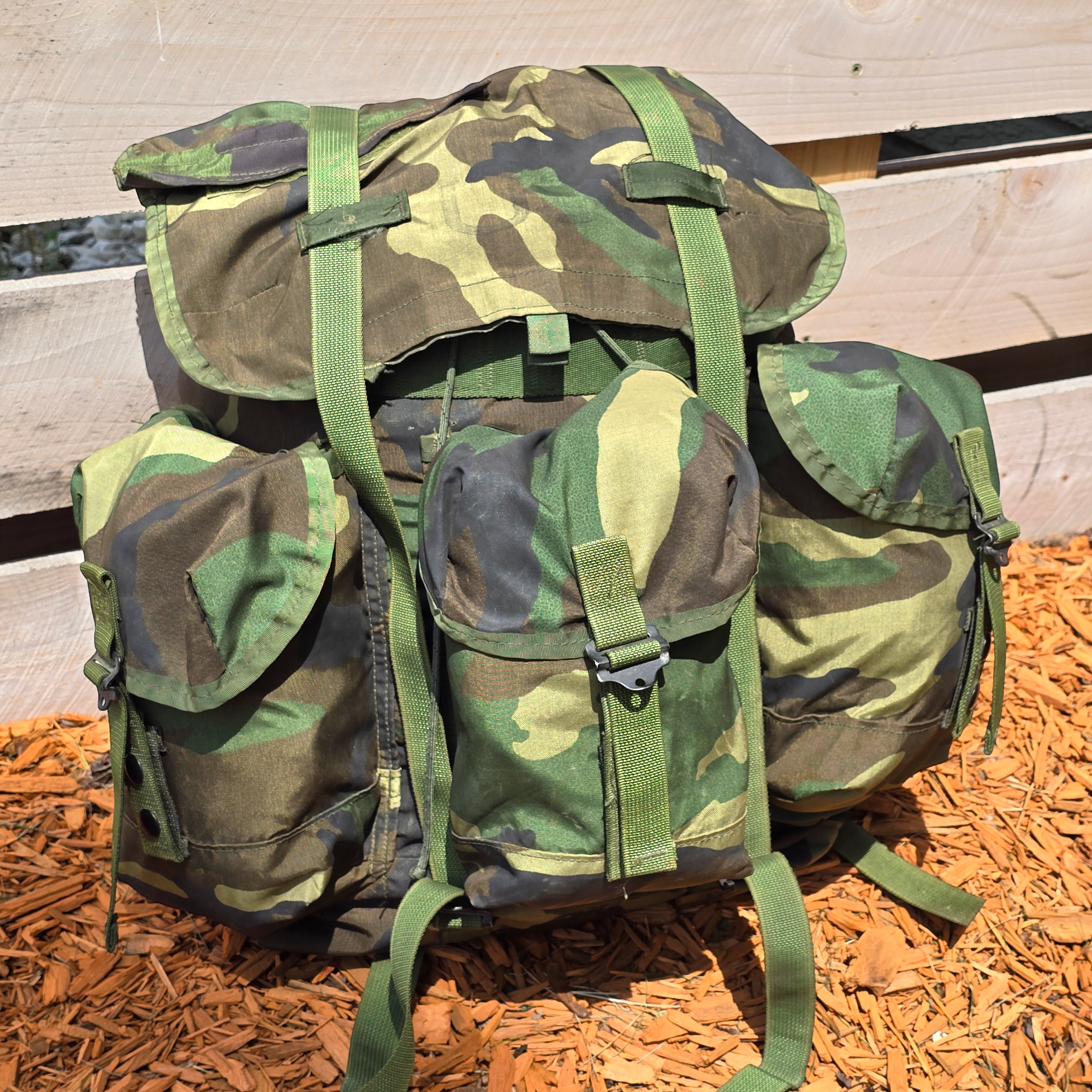Onethiefsurplus ALICE Medium Rucksack for camping and hiking, durable military-style tactical backpack with multiple compartments